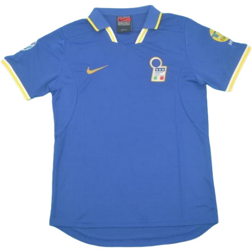 maillot homme domicile italie 1996 bleu