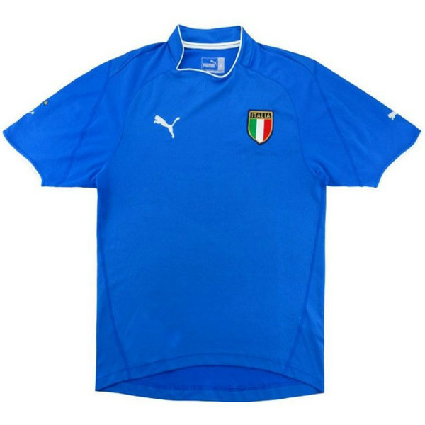 maillot homme domicile italie 2003 bleu