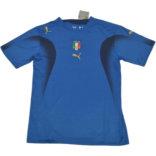 maillot homme domicile italie copa mundial 2006 bleu
