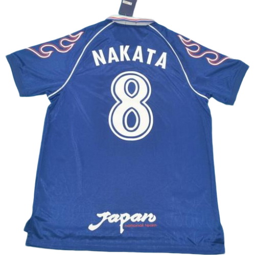 maillot homme domicile japon copa mundial 1998 nakata 8 bleu