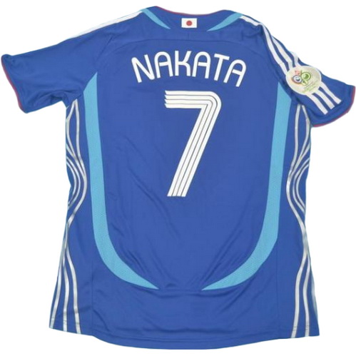 maillot homme domicile japon copa mundial 2006 nakata 7 bleu