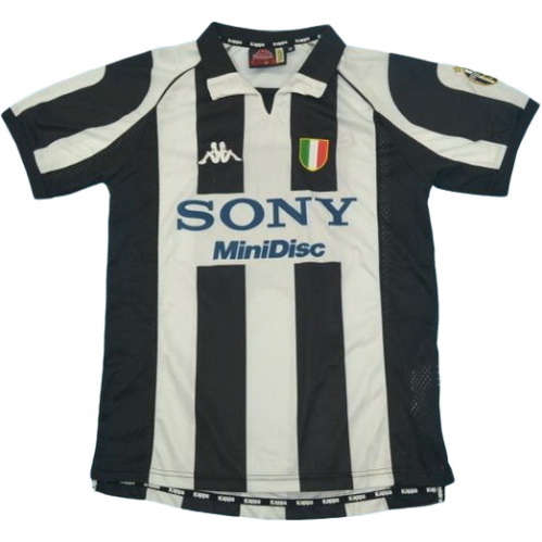 maillot homme domicile juventus 1997-1998 noir blanc