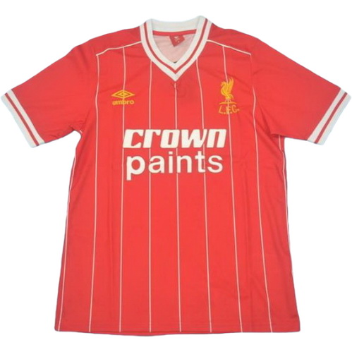 maillot homme domicile liverpool 1981-1984 rouge