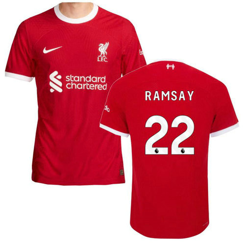 maillot homme domicile liverpool 2023-2024 ramsay 22