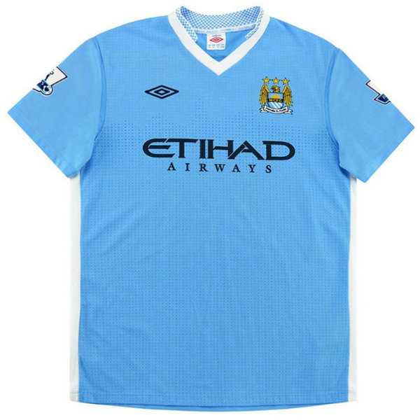 maillot homme domicile manchester city 2011-2012 bleu