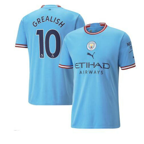 maillot homme domicile manchester city 2022-2023 grealish 10