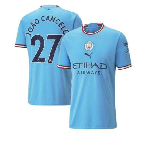 maillot homme domicile manchester city 2022-2023 joao cancelo 27