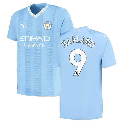 maillot homme domicile manchester city 2023-2024 haaland 9