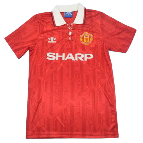 maillot homme domicile manchester united 1994 rouge
