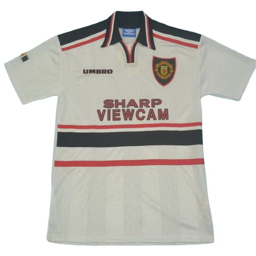 maillot homme domicile manchester united 1998-2000 rouge