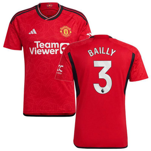 maillot homme domicile manchester united 2023-2024 bailly 3
