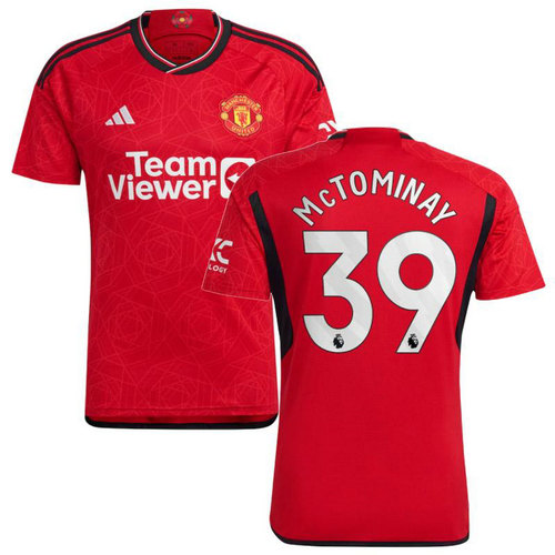 maillot homme domicile manchester united 2023-2024 mctominay 39