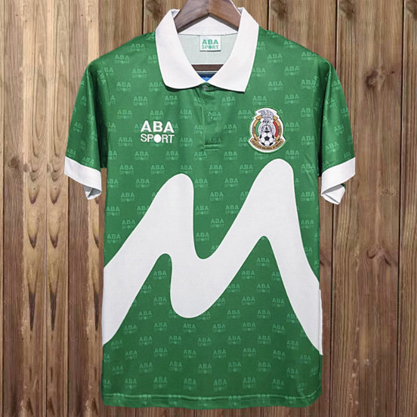 maillot homme domicile mexique 1995 vert
