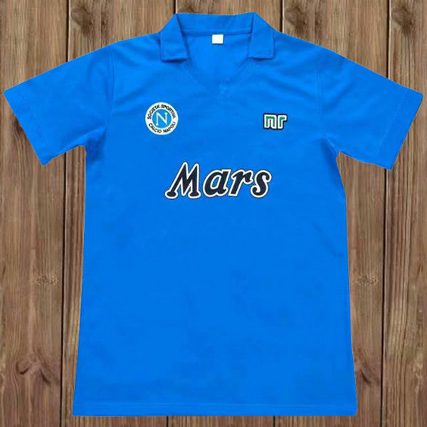 maillot homme domicile naples 1989-1990 bleu