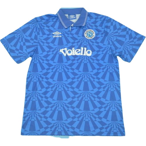 maillot homme domicile naples 1991-1993 bleu