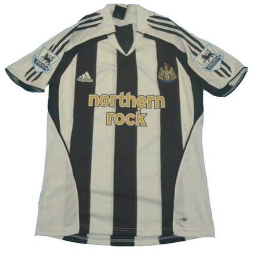 maillot homme domicile newcastle united pl 2005-2006 noir blanc