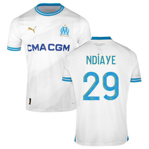 maillot homme domicile om marseille 2023-2024 ndiaye 29