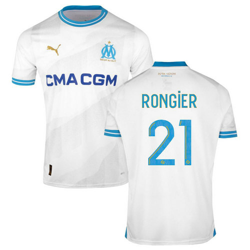 maillot homme domicile om marseille 2023-2024 rongier 21