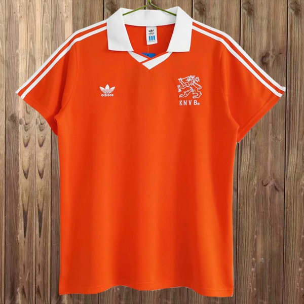 maillot homme domicile pays-bas 1990 1992 orange