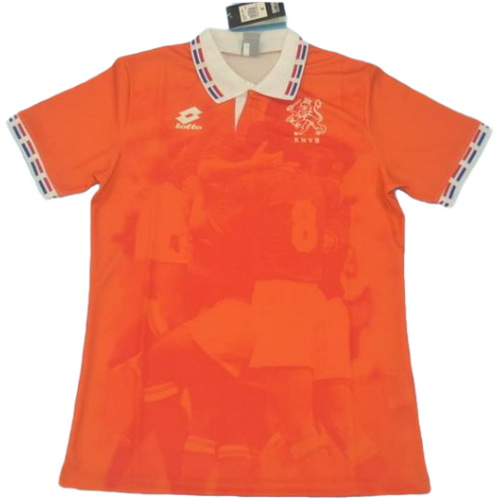 maillot homme domicile pays-bas 1996 orange