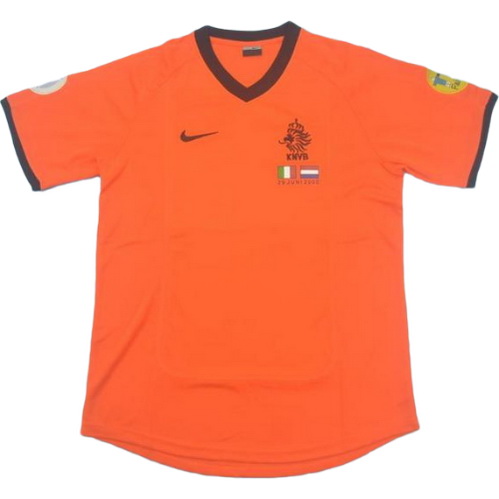 maillot homme domicile pays-bas 2000 orange