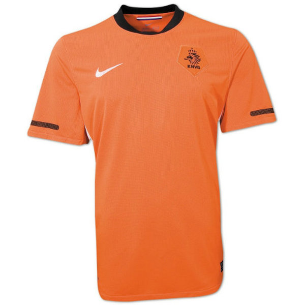 maillot homme domicile pays-bas 2010 orange