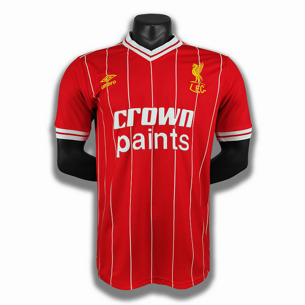 maillot homme domicile player liverpool 1984 rouge