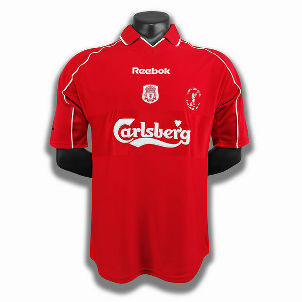 maillot homme domicile player liverpool 2000 2001 rouge