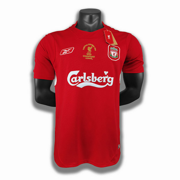 maillot homme domicile player liverpool 2005 rouge