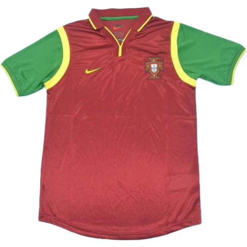 maillot homme domicile portugal copa mundial 1998 rouge
