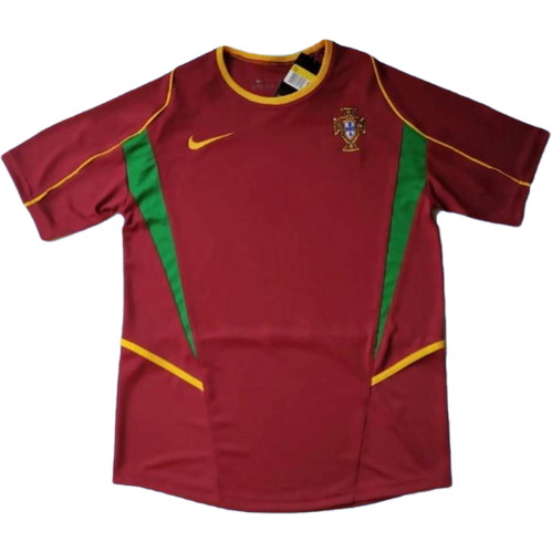 maillot homme domicile portugal copa mundial 2002 rouge