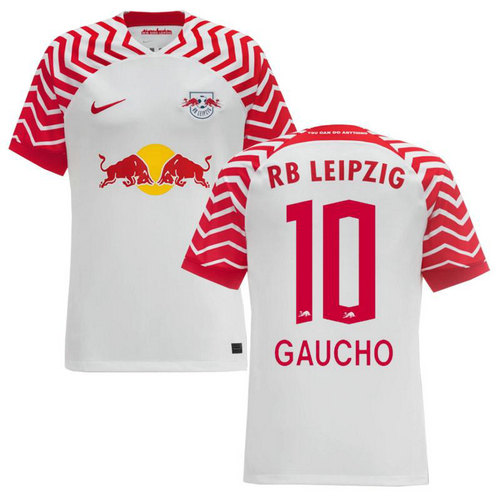 maillot homme domicile rb leipzig 2023-2024 gaucho 10