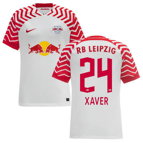 maillot homme domicile rb leipzig 2023-2024 xaver 24