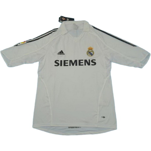 maillot homme domicile real madrid 2005-2006 blanc