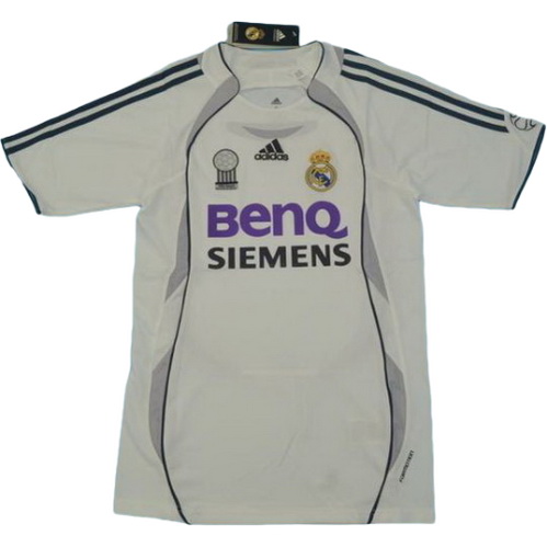 maillot homme domicile real madrid 2006-2007 blanc