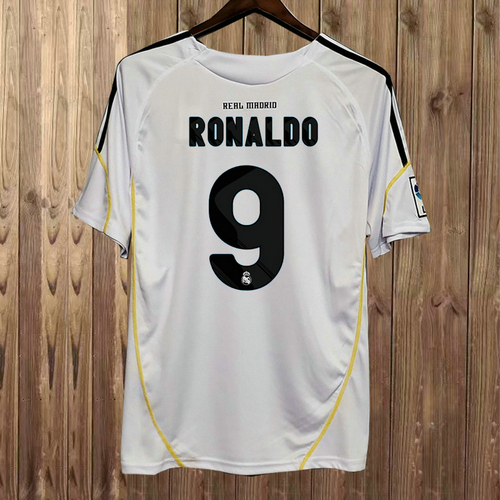 maillot homme domicile real madrid 2009-2010 ronaldo 9