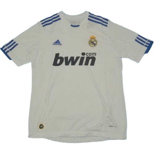 maillot homme domicile real madrid 2010-2011 blanc