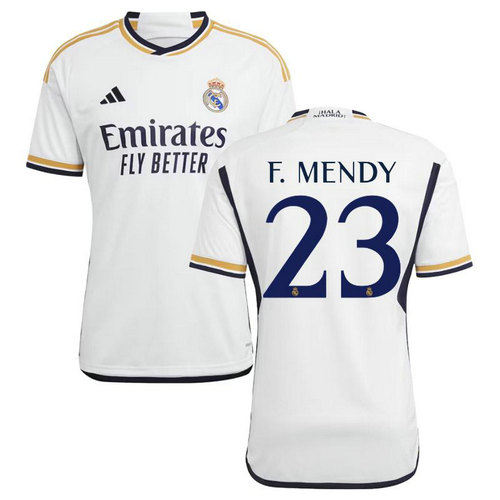 maillot homme domicile real madrid 2023-2024 f.mendy 23