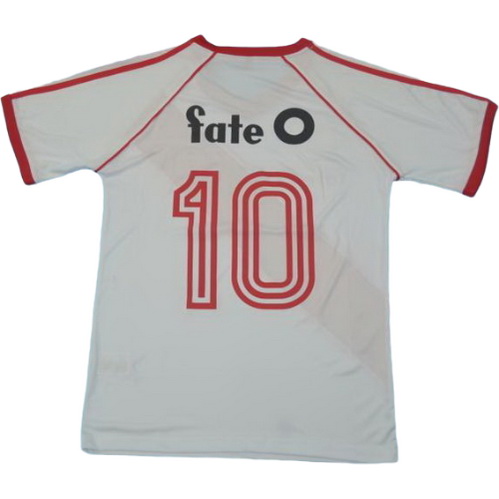 maillot homme domicile river plate 1986-1987 fate o 10 blanc