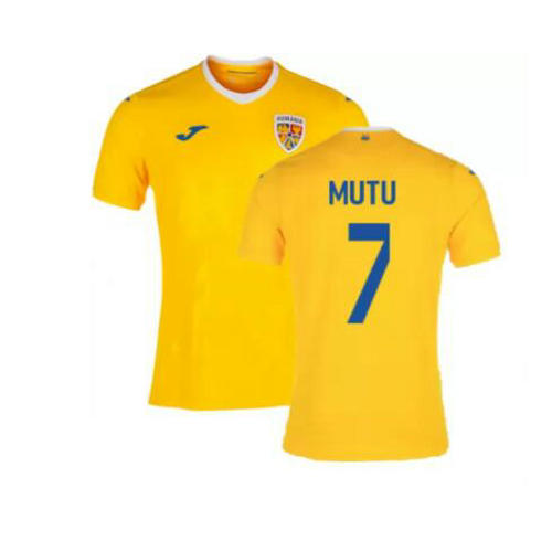 maillot homme domicile rumania 2021-2022 mutu 7