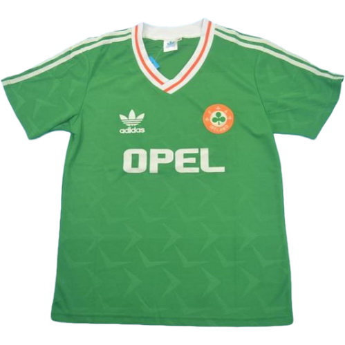 maillot homme domicile république d'irlande 1990-1992 vert
