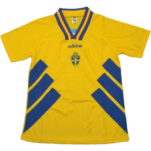 maillot homme domicile suède copa mundial 1994 jaune