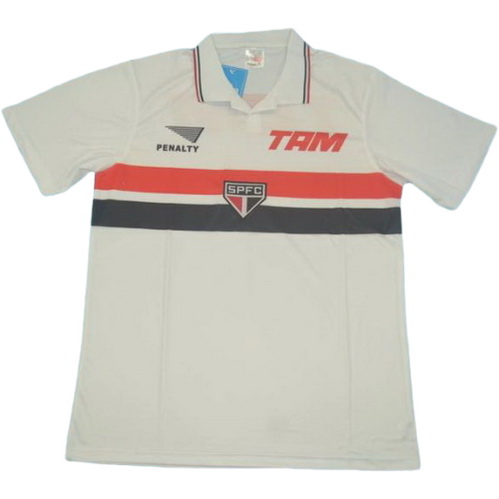 maillot homme domicile são paulo 1993-1994 blanc