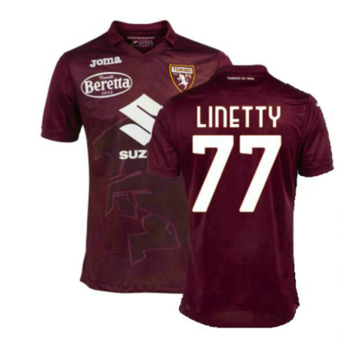 maillot homme domicile torino 2022-2023 linetty 77