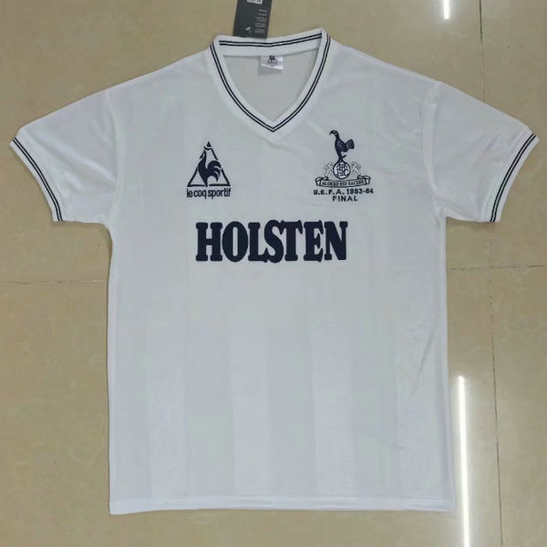 maillot homme domicile tottenham hotspur 1983-1984 blanc