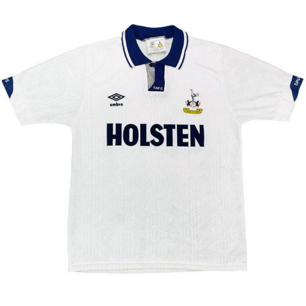 maillot homme domicile tottenham hotspur 1991-1993 blanc