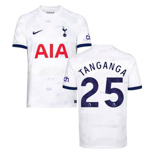 maillot homme domicile tottenham hotspur 2023-2024 tanganga 25