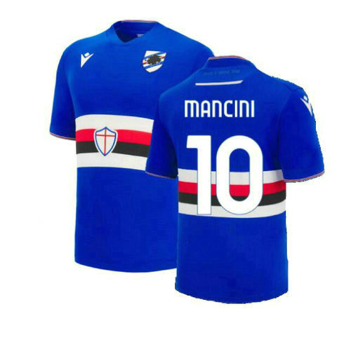 maillot homme domicile uc sampdoria 2022-2023 mancini 10