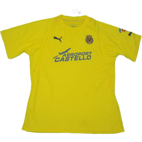 maillot homme domicile villarreal 2005-2006 jaune