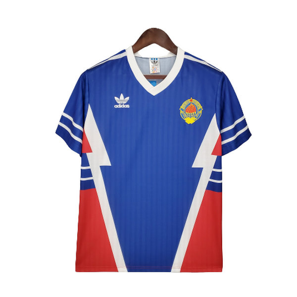 maillot homme domicile yugoslavia 1990 bleu